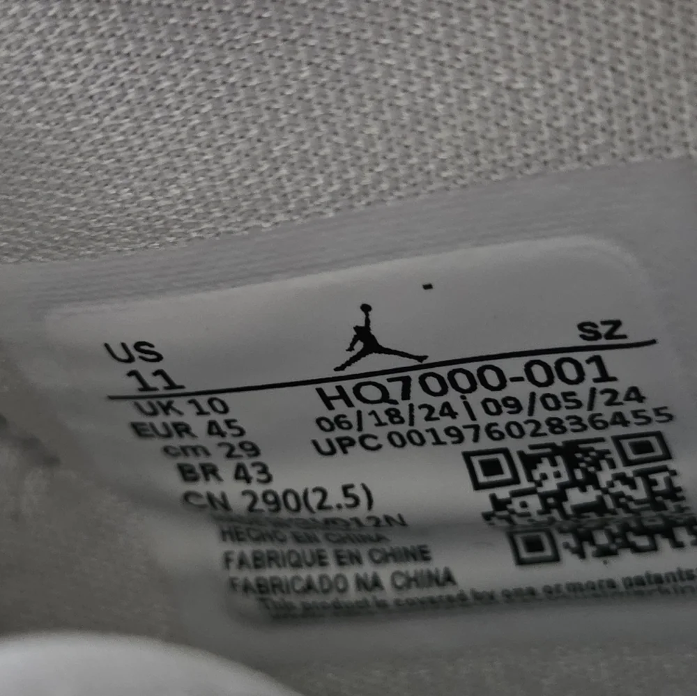 Nike Air Jordan 11 Low Year of the Snake Mens Sneakers Shoes Grey White 11 - Picture 8 of 8